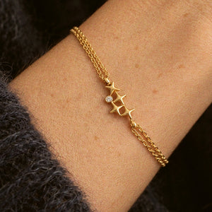 Gilly Constallation Bracelet in Gold