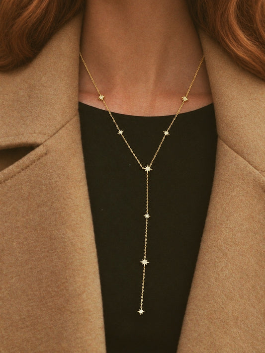 Gilly Constallation Necklace in Gold