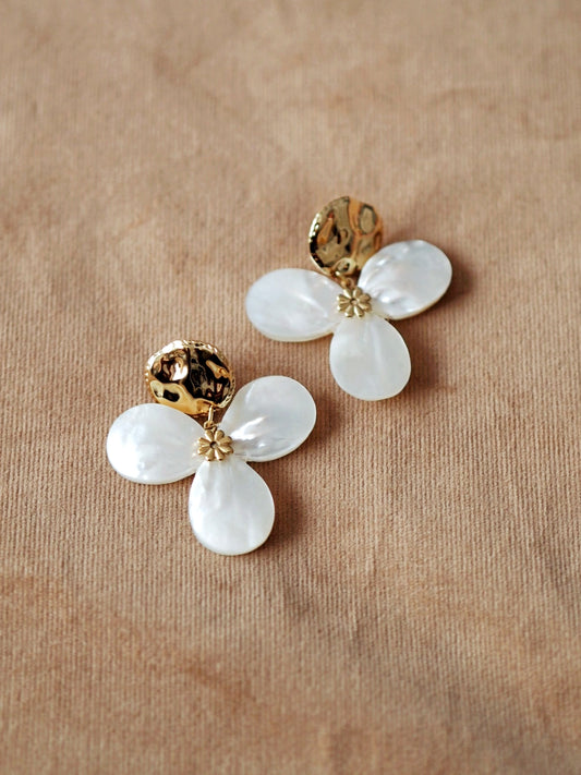 New Gladys Flower Earrings