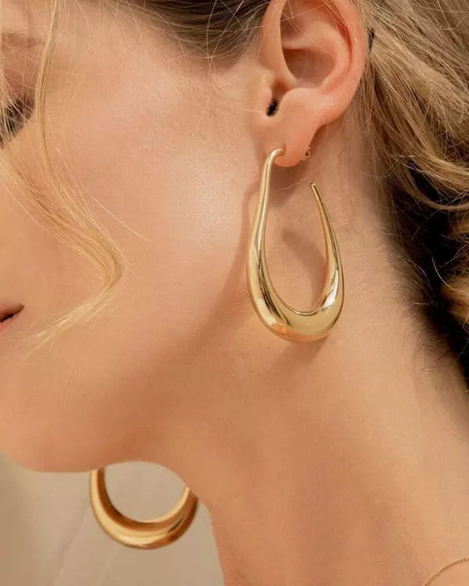 Alina Earrings in Gold