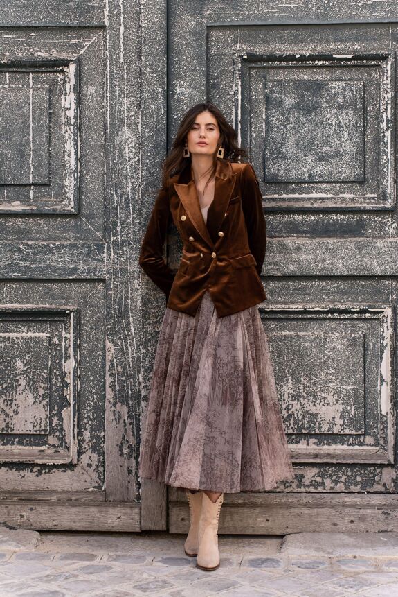 Ambre Skirt Taupe