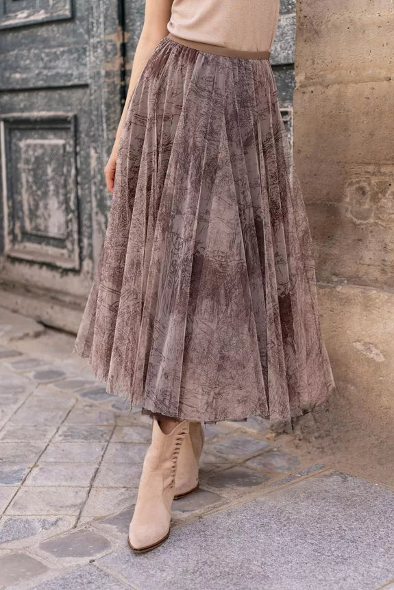 Ambre Skirt Taupe