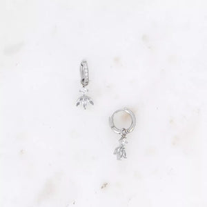 Emma Mini Hoops Silver