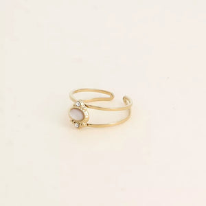 Simple Quartz Ring