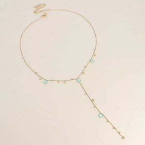 Lumira Necklace in Blue