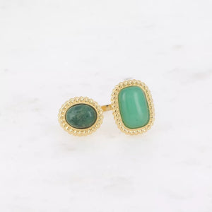 Patricia Gemstone Ring in Green