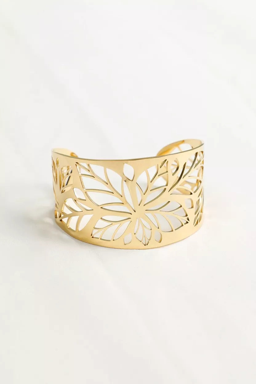 Edyta Floral Bangle