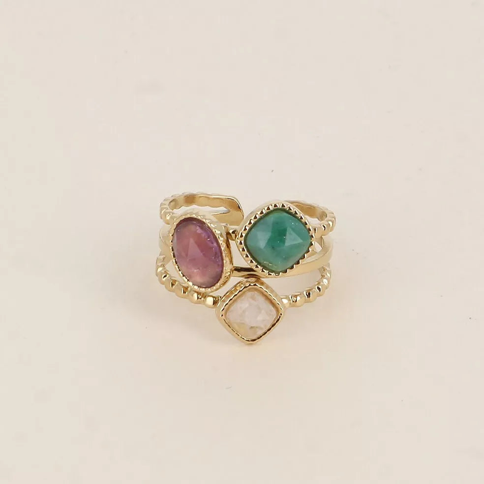 Gladys Gemstone Ring