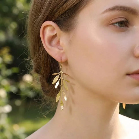 Louise Leaf Earrings