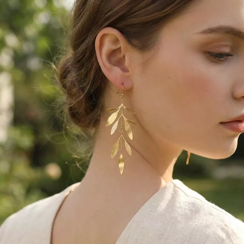 Louise Leaf Earrings