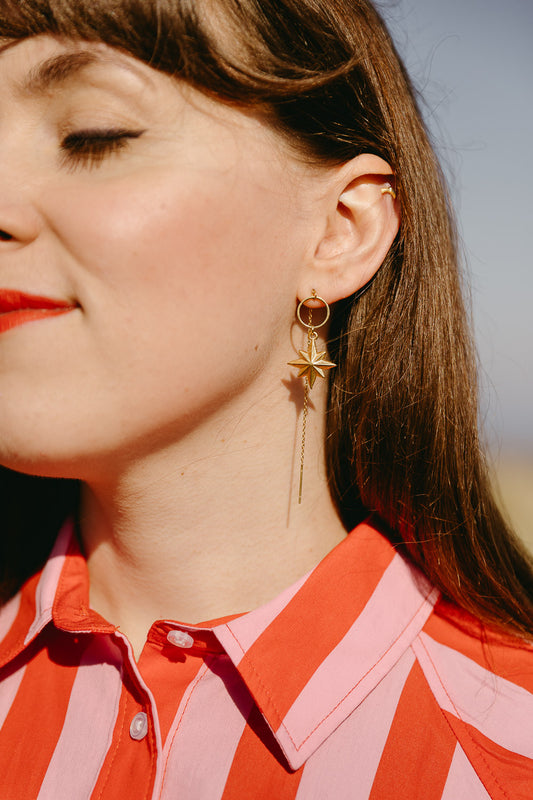 Signature Chain Earrings /  StarJoy