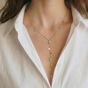 Lumira Necklace in Blue