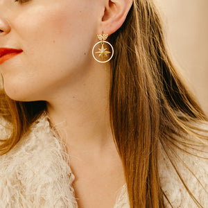 Selene Chain Earrings / Sparkle Limited Collection