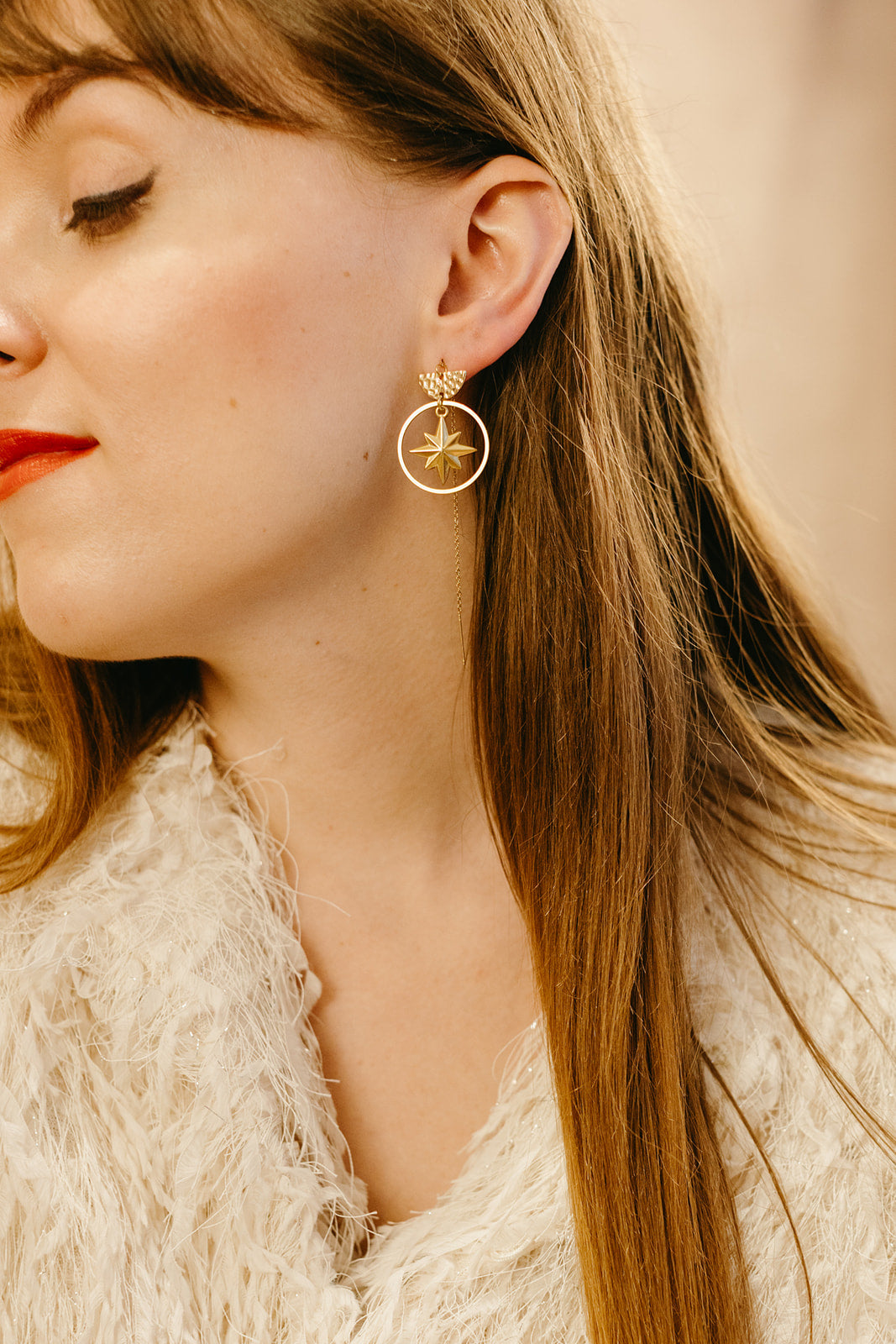 Selene Chain Earrings / Sparkle Limited Collection