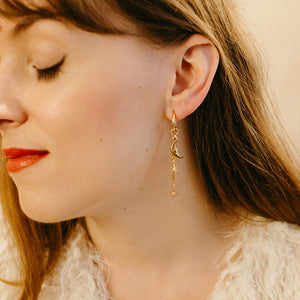 Stella Luna Earrings / Limited Collection Sparkle