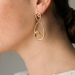 Mila Dreamloop Earrings