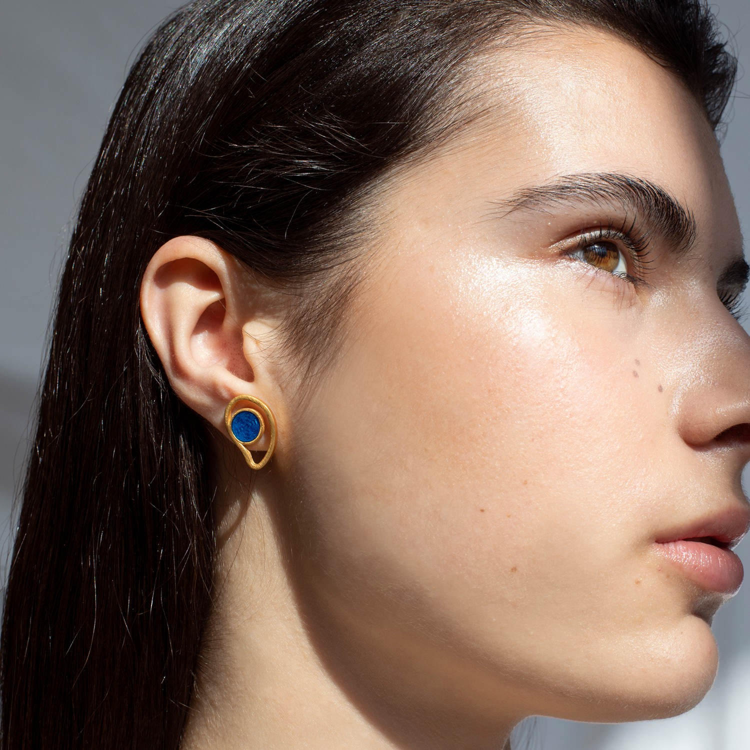Golden Earrings Gaudí Jewellery Cibes