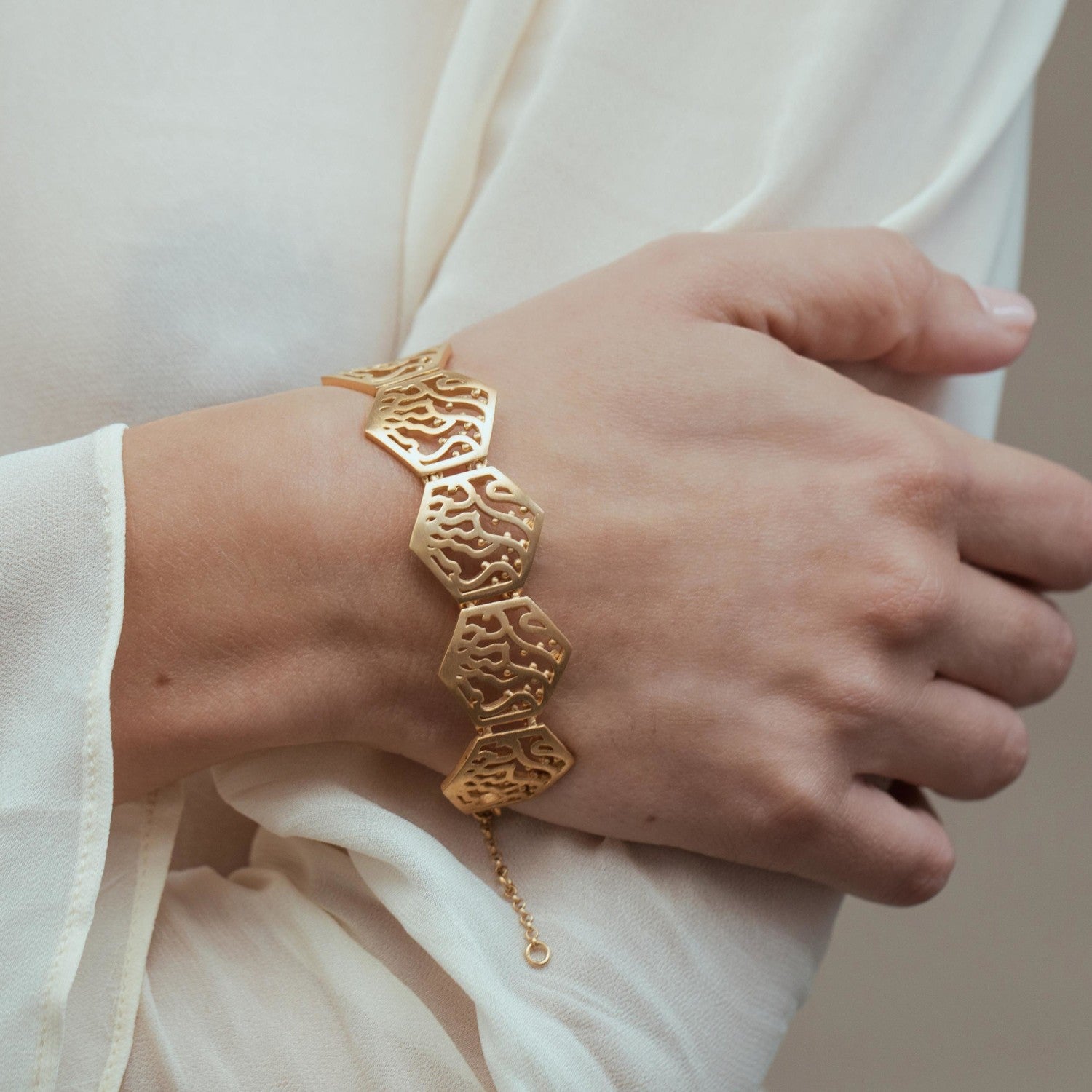 Gaudí Jewellery Golden Bracelet