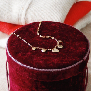 Maja Multiple Heart Necklace