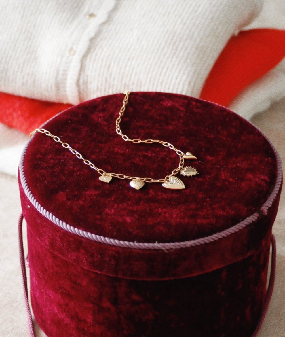 Maja Multiple Heart Necklace