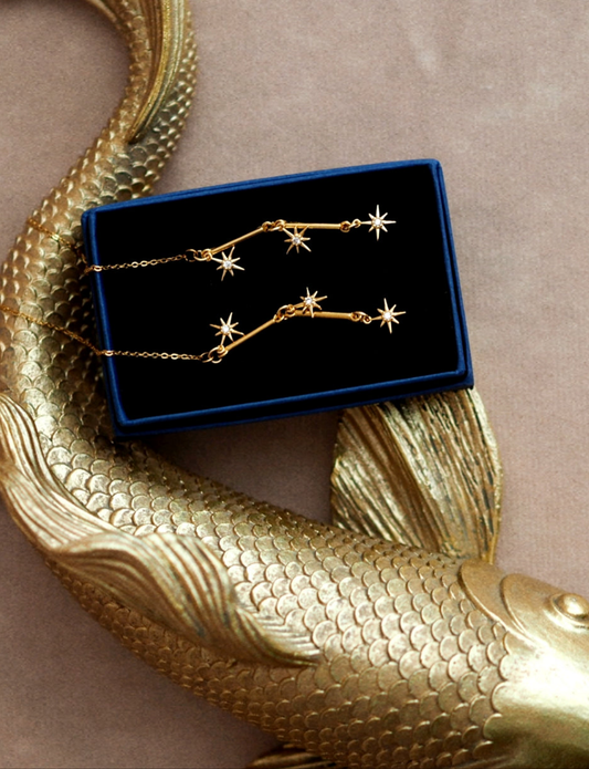Linea Chain Earrings / Sparkle Limited Collection