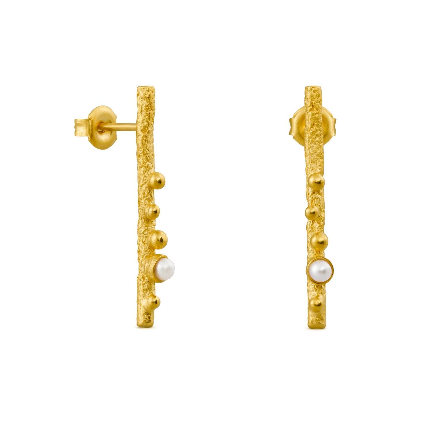 Guspira Golden Earrings