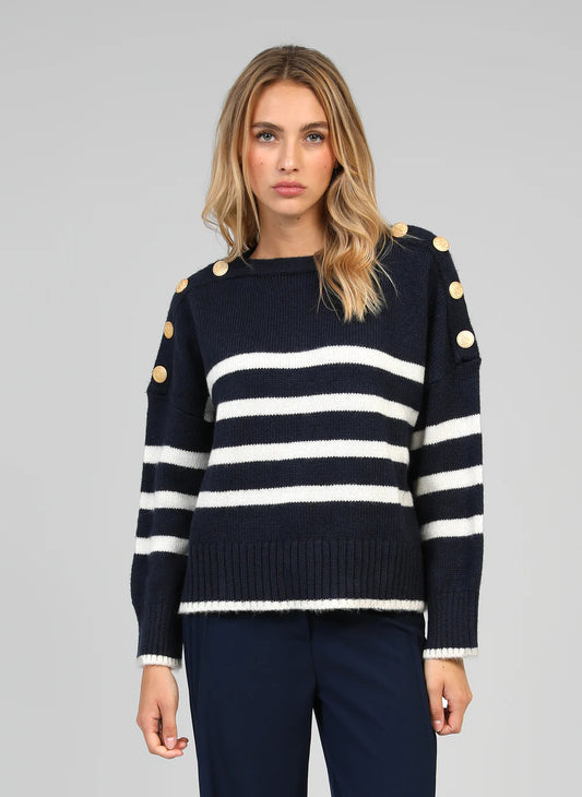 Lotefi Pull Navy