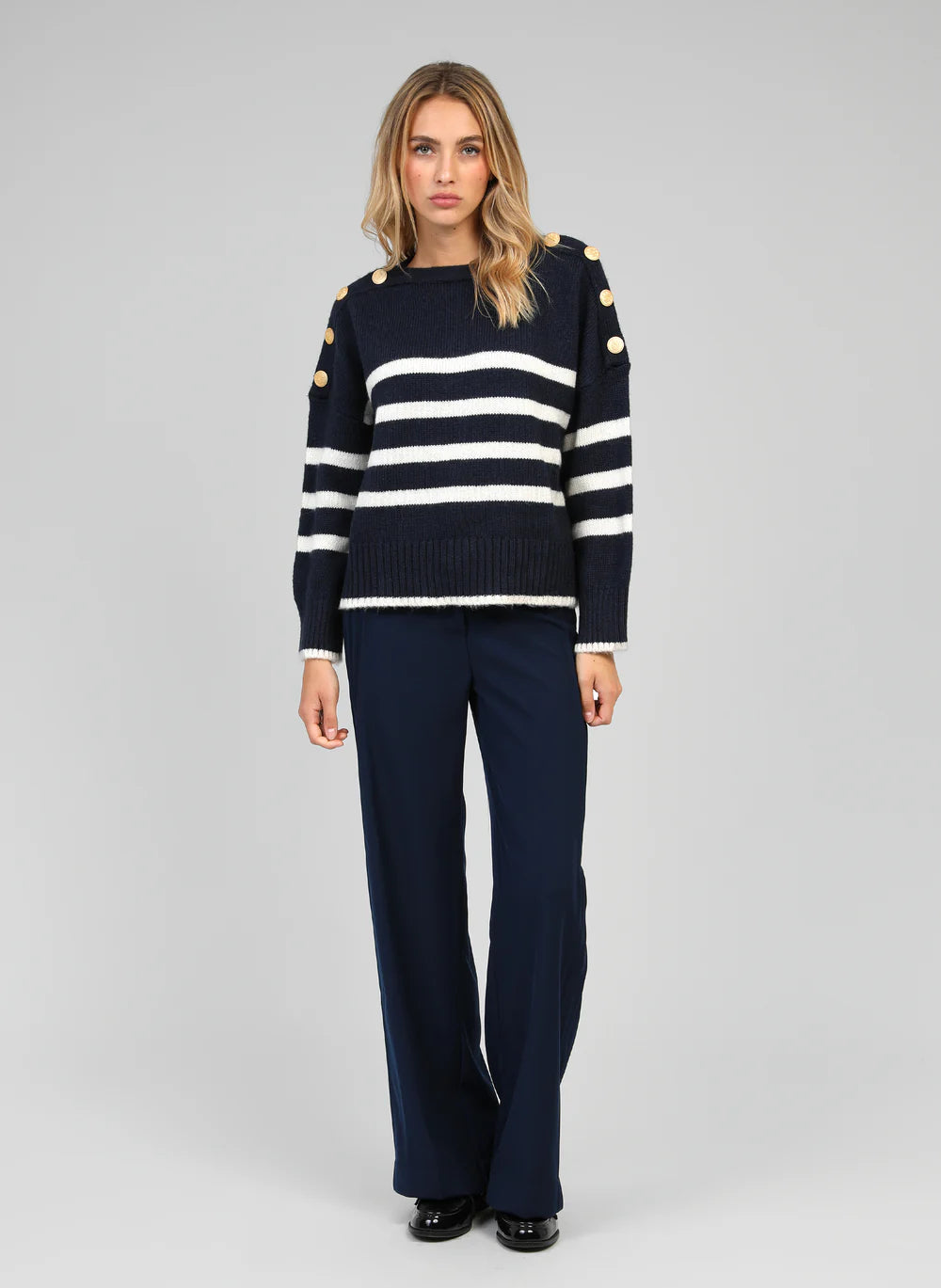 Lotefi Pull Navy
