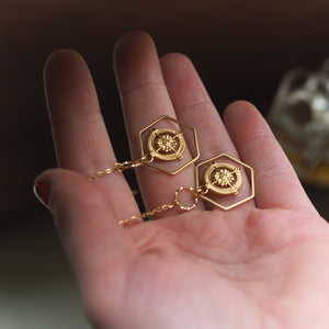Andrea Atlas Signature Chain Earrings N°62