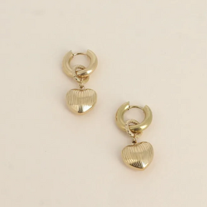 Alicia Heart Earrings