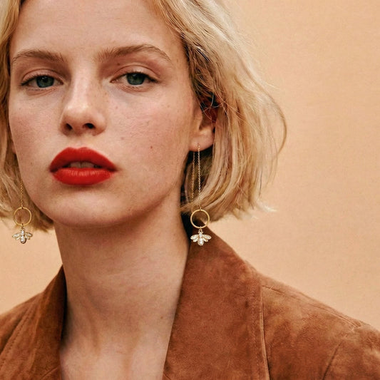 Sparkle Bee Earrings Mini / Limited Collection