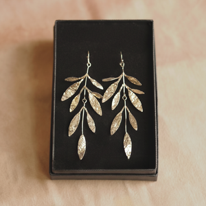 Olivia Earrings in Silver (Grande)