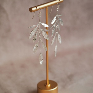 Olivia Earrings in Silver (Grande)
