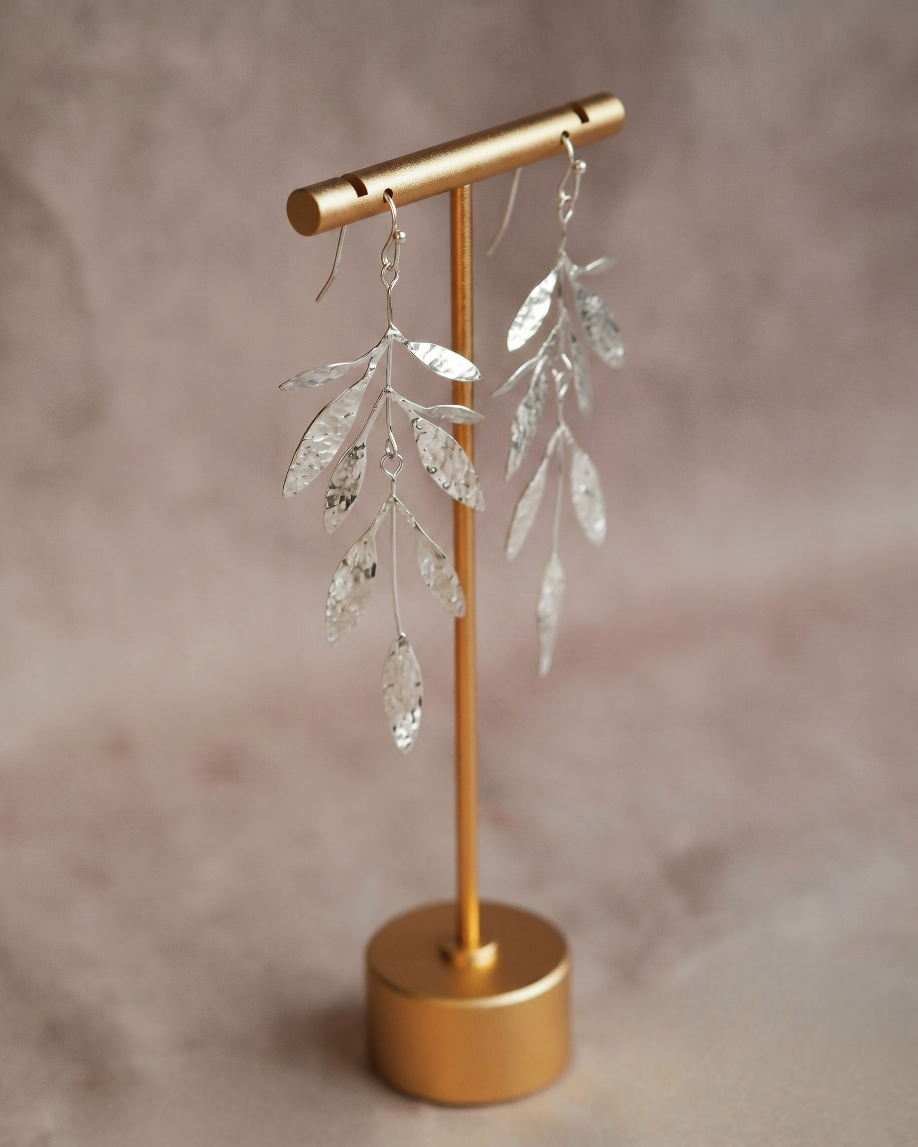 Olivia Earrings in Silver (Grande)