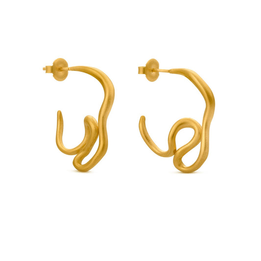 Swans earrings Dalí