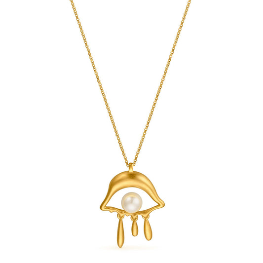 Eye necklace Dalí