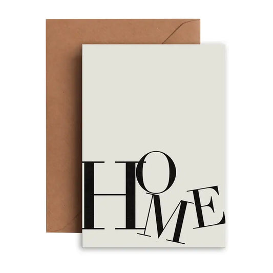 "Home" card