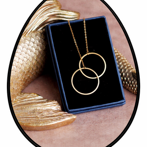 Luna Earrings in Gold