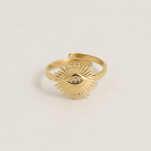 Solis Ring with Rhinestone