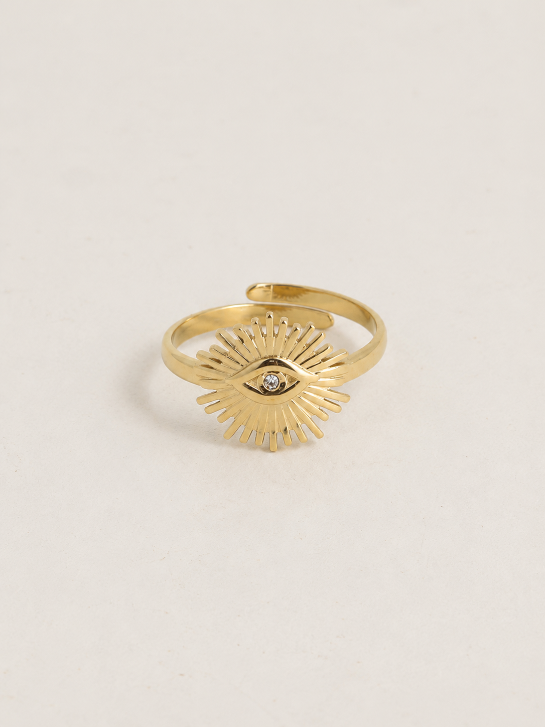 Solis Ring with Rhinestone