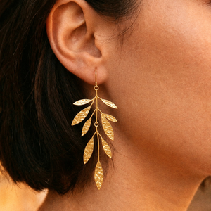 Olivia Earrings in Gold (Grande)