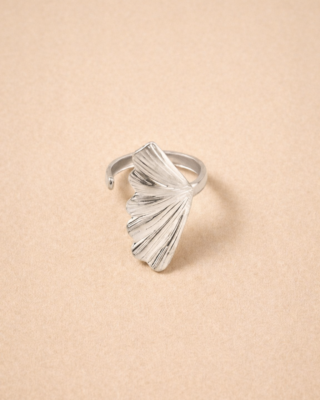 Nature Poetry Ring in Silver
