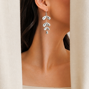 Anett Earrings in Silver