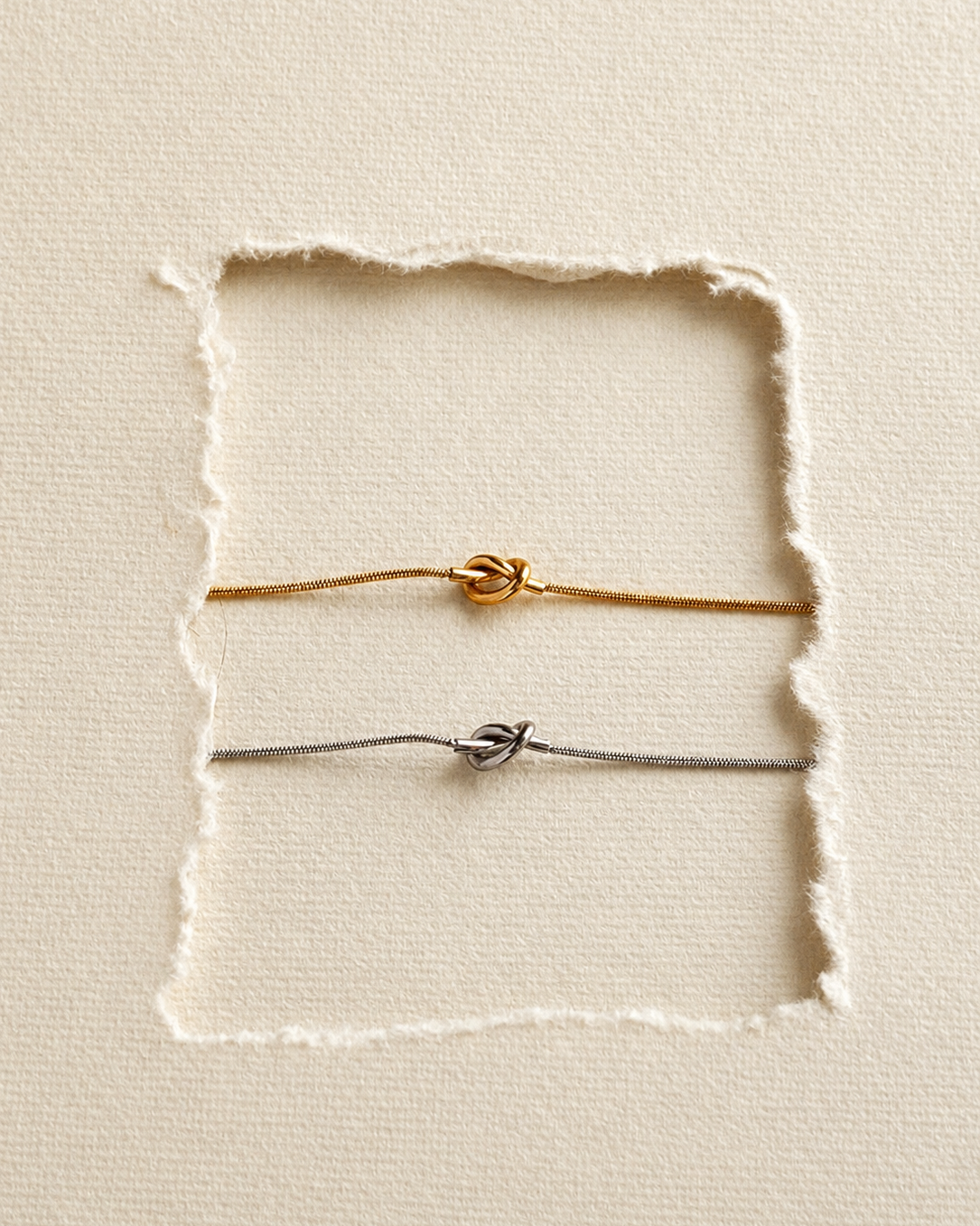 Eternal Knot Necklace in Gold