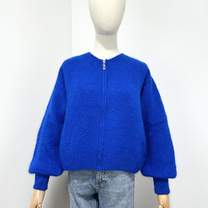 Blue Mohair Jumper