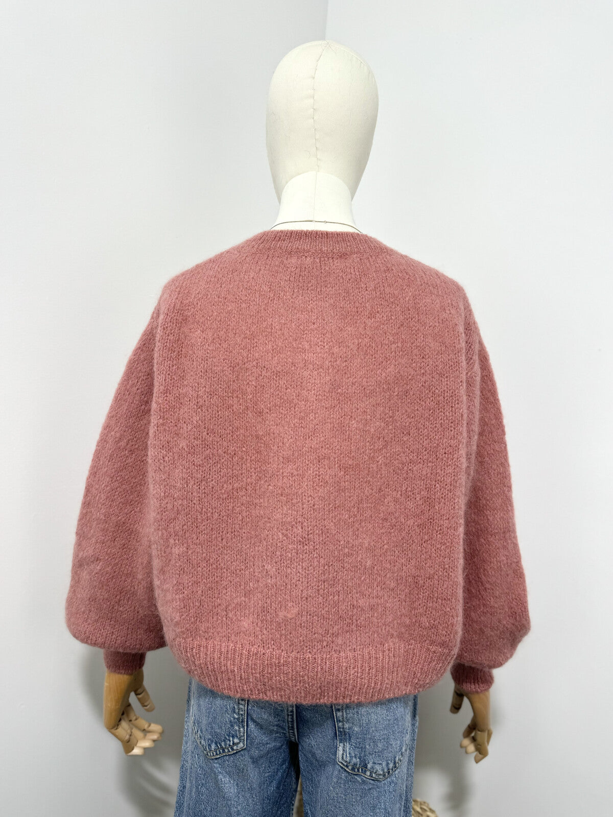 Pink Mohair Jumper
