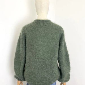 Green Italian Mohair Jumper