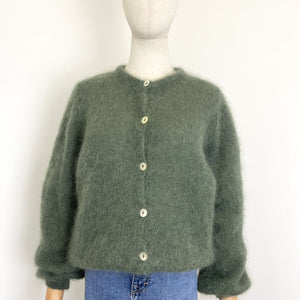 Green Italian Mohair Jumper