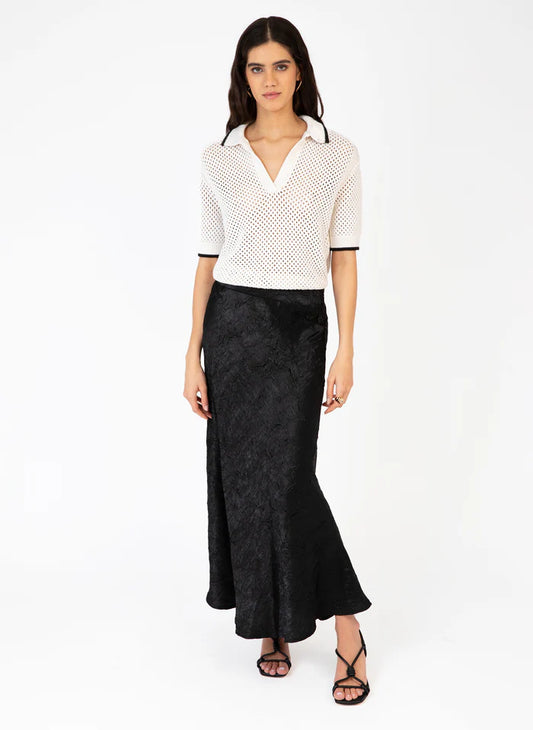 Janina Midi Skirt Black