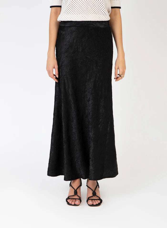 Janina Midi Skirt Black